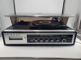 RARE 1974 Zenith Allegro Sound System with V-M Turntable and 8-Track-WORKS - £203.76 GBP