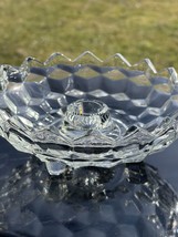 (1) Vintage Whitehall Clear Round Candlestick Holder Indiana Glass 6” - £7.58 GBP