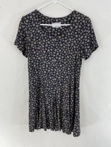 E.D. Michaels Petites Womens M Floral 100% Rayon USA Made Dress - £22.57 GBP
