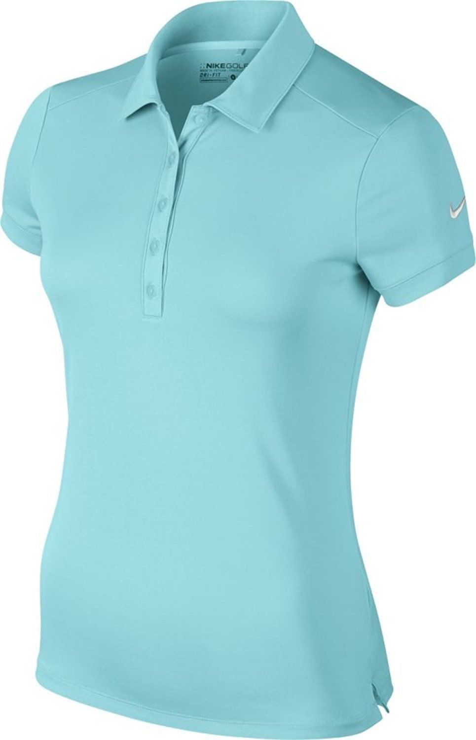 NIKE Women's SZ S VICTORY SOLID Polo GOLF SHIRT TOP 725582 466 MINT GREEN SMALL - $45.77