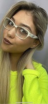 New LIU JO LJ 2603R LJ2603R 103 Ivory White Clear 53mm Women&#39;s Eyeglasses Frame  - £102.29 GBP