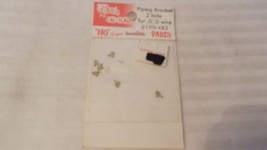 HO Scale Brass Piping Bracket 2 hole for .020 wire #190-482 BNOS Cal-Scale - $10.69