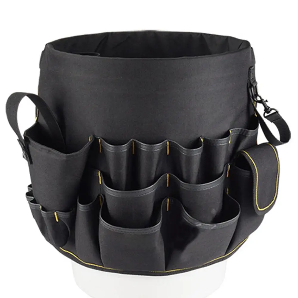 Multi-Function Tool Belt Bag Ox Cloth Hardware Repair Kit Tool Bucket Or... - $83.67