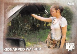 2016 Topps The Walking Dead #56 Kidnapped Walker AMC  - $0.89