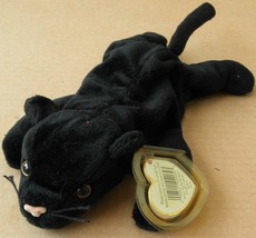 Ty Beanie Baby Velvet the Black Panther 4th Generation PVC Filled NEW - £8.16 GBP