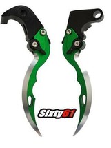 Suzuki GSXR 600 750 Blade Levers 2006-2022 2023 2024 2025 Brake Clutch Green Set - £61.11 GBP