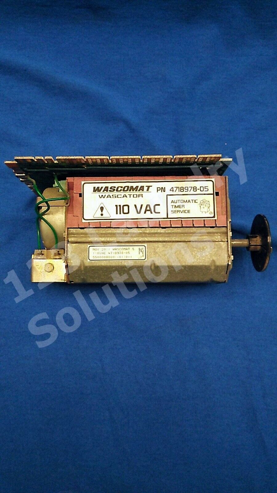 Front Load Timer for Wascomat PN 471 8978-05 110V 50/60 Hz 4718978-05R - $247.49