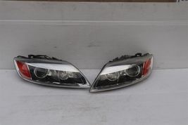 2007-09 Audi Q7 Xenon HID AFS Adaptive Headlight Head Light Set L&R POLISHED image 3