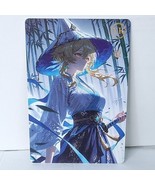 Lumine Waifu Card Anime Girl Japan Wall Art Bamboo Oversized Board A5 - $419.43 MXN