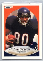 Fleer 1990 James Thornton Chicago Bears #300    UER - £1.40 GBP