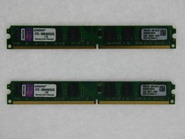 4GB Kit (2x2GB) Kingston DDR2-800MHz (PC2-6400) KTD-DM8400C6/2G Desktop RAM - £24.41 GBP