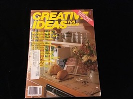 Creative Ideas For Living Magazine April 1988 Kitchens, Yeast Breads - £7.81 GBP
