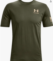 Under Armour 1370810 Men&#39;s Athletic UA Freedom Flag T-Shirt Short Sleeve... - $26.99