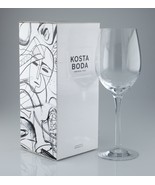 Kosta Boda Line XL Wine Glass 30 cc 7021513 w/ Box - $72.93 CAD