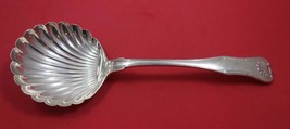 King by Kirk Sterling Silver Berry Spoon with Shell Bowl 9 1/2&quot; Antique - £224.98 GBP