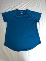 Tek Gear, Dry Tek, Women&#39;s Dark Teal T-Shirt, Large - $12.99