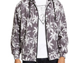 GUESS Men&#39;s Hooded Palm Tree Cool Weather Jacket Venice Palms Greyscale-... - $39.99
