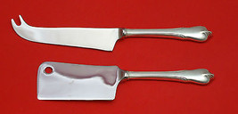 Grand Colonial by Wallace Sterling Silver Cheese Serving Set 2pc HHWS Cu... - £76.39 GBP