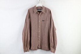 Vintage 90s Abercrombie &amp; Fitch Mens XL Faded Heavyweight Collared Button Shirt - £33.25 GBP