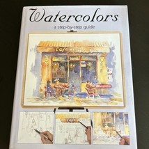 Watercolors: A Step-by-Step Guide by Barnes and Noble (hardcover) Creative Book - £11.05 GBP