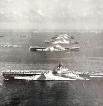 Murderers Row Carriers In Ulithi Anchorage 1945 WW2 Photo Print Military... - $39.99