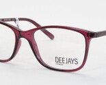 DEEJAYS 60903-900 Transparent Bordeaux Lunettes 52-17-140mm Allemagne - $56.24 DEEJAYS 60903-900 Transparent Bordeaux Lunettes 52-17-140mm Allemagne - $56.24