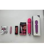 4 piece Lot  lipstick mini bullet key chain vibrators Pink - $38.39 CAD