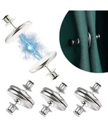 20MM 10 Pair Magnetic Curtain Clip Backs Buckle Clips for Curtain Tie Fixed - €11,15 EUR