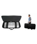 Rockville 61 Key Padded Rigid Durable Keyboard Gig Bag Case For YAMAHA MOX6 - £103.91 GBP