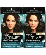 (2 Ct) Schwarzkopf Permanent Glam Nights 4.28 Auburn Brown Hair Color - $518.31 MXN