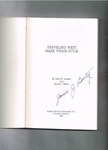 Traveling West Mark Twain Style by Janice J. Beaty (1987 Paperback) signed book - $72.05