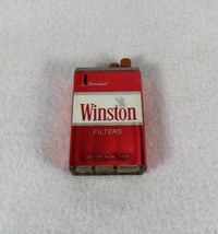 Vtg Winston Filters Cigarette Lighter Pack Lite Korea Advertising The Wrap Works - £5.32 GBP
