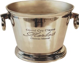 Wine Cooler Grand Cru Classe Aluminum Handmade Hand-Crafted - £317.17 GBP