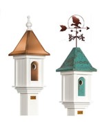 VICTORIAN BIRDHOUSE - Choice of Top &amp; Weathervane - $239.97+