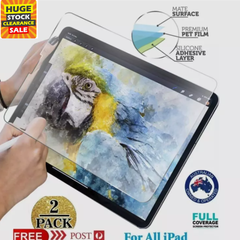 Tempered Glass Screen Protector for iPad Mini 2 3 4 5 7.9 Air 3 4 5 10.5... - $2.20+
