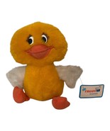 1980 Trudy Toys Yellow Duck Plush Animal Toy Original Tag  Connecticut E... - $466.27 MXN