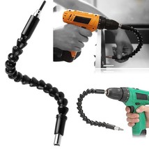Universal Flexible Drill Bit Shaft Extension Bendable Tool Tight Spaces ... - £4.98 GBP