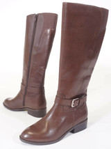 Lauren Ralph Lauren Womens Brown Leather Equestrian Riding Makenzie Boots - £48.43 GBP