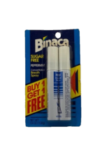 VTG Binaca Sugar Free Peppermint Concentrated Breath Spray Peppermint 0.4oz - £30.70 GBP