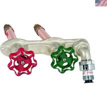 Residential Heavy-Duty 10-Inch Hot &amp; Cold Anti-Siphon Hydrant with PEX C... - $371.13