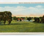 Municipal Swimming Pool Postcard Colville Park Red Wing Minnesota  - $15.84