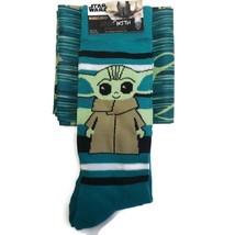 Star Wars The Mandalorian The Child Crew Socks w/Bonus Bandana Mens Shoe Sz 6-12 - £4.23 GBP