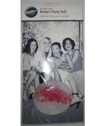 Wilton Bridal Bachelorette Party White I do Bride Bride&#39;s Veil - £8.89 GBP