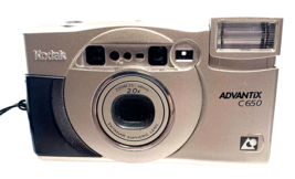 Kodak Advantix C650 Zoom APS Point &amp; Shoot Film Camera Tested Working - £8.48 GBP
