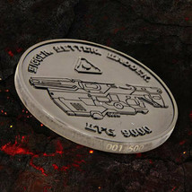 DOOM Eternal BFG 9000 Gun UAC Logo Token Coin 2&quot; Official Gunmetal Numbered 500 - £26.13 GBP