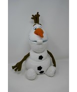 Disney Store Frozen Snowman Olaf Large 14&quot; Plush Stuffed Toy - £8.37 GBP