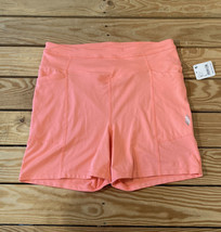 fp movement NWT $58 Women’s pocket athletic high Rise  shorts size L pink C3 - £18.12 GBP