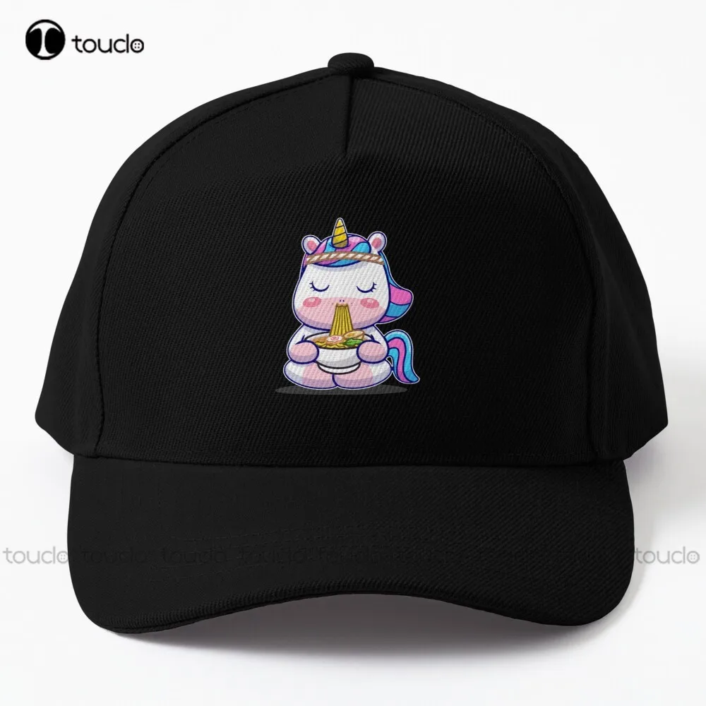 Cute Unicorn I Just Really Love Ramen Anime Unicron Baseball Cap Birthday Party  - £12.64 GBP