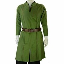 Color Medieval Renaissance Tunic For Armor Reenactment Full Sleeves - £69.38 GBP+