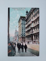 Montgomery Street View 1905 San Francisco California North From Pine St. Books - £4.28 GBP